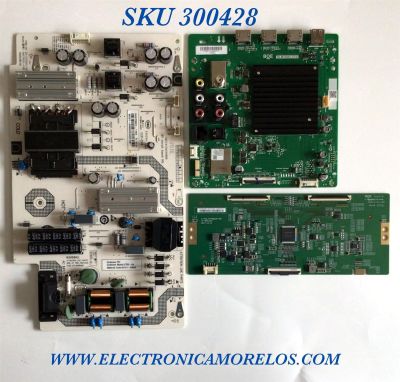 KIT DE TARJETAS PARA TV VIZIO / MAIN 60103-00640 / TD.MT5691.U751 / T-CON 44-9771389O / C-PCB_HV750QUB-N90 / 47-6021224 / FUENTE 60101-03808 / SHG7502C-116E / PANEL BOEI750WQ1 / MODELO V755-H4 LHBFB4KW